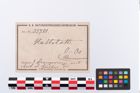 Etikett zu Bronzeringanhänger (NHMW-PRAE-035788)